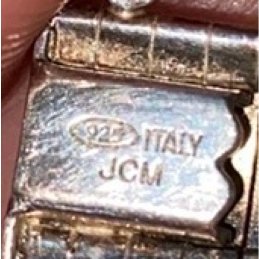 925 Silver Geometric Patterned Bracelets - image 3